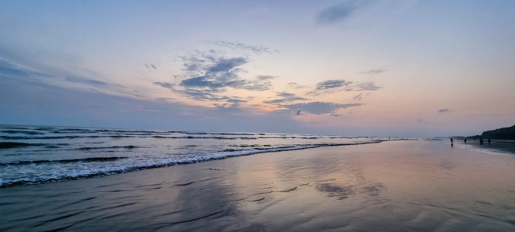 Beach along with Marine Drive