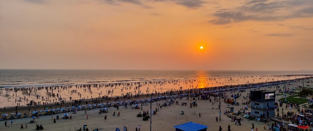 View from Sea Crown in Cox's Bazar