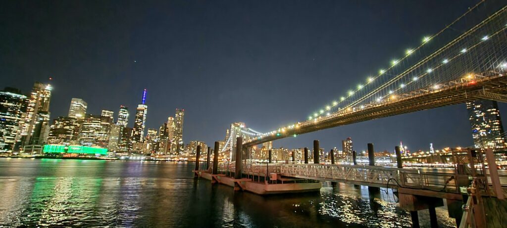 Brooklyn bridge park in New York