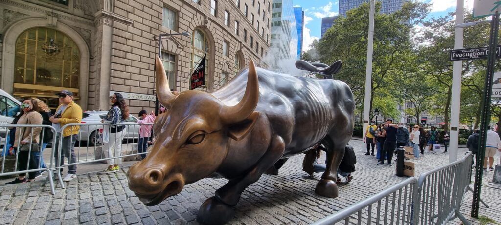 Charging Bull in New York