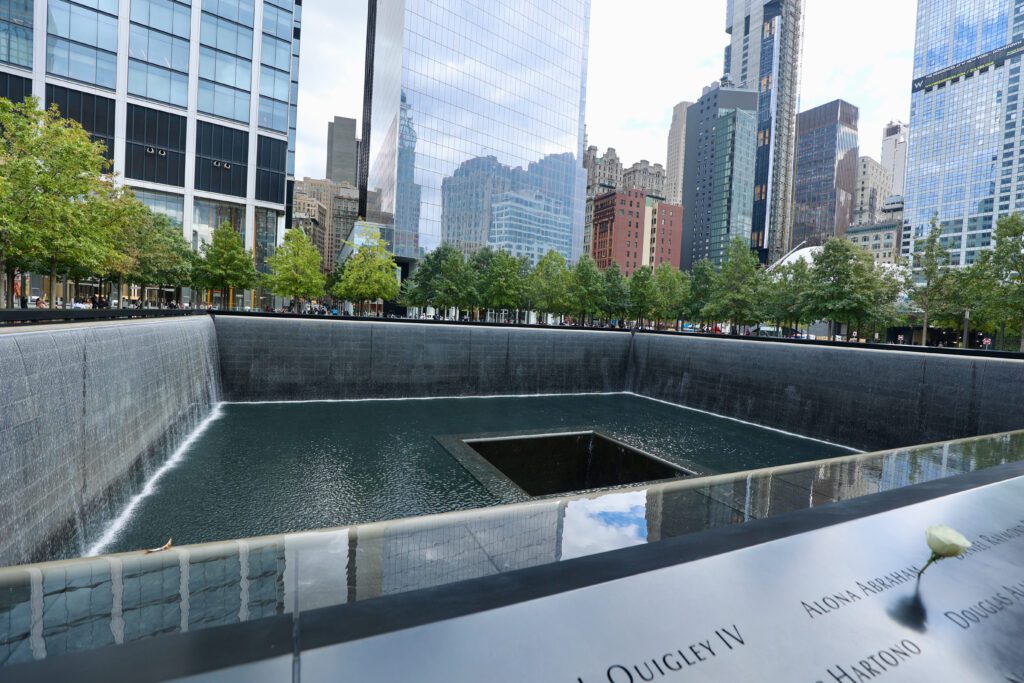 Ground zero in New York