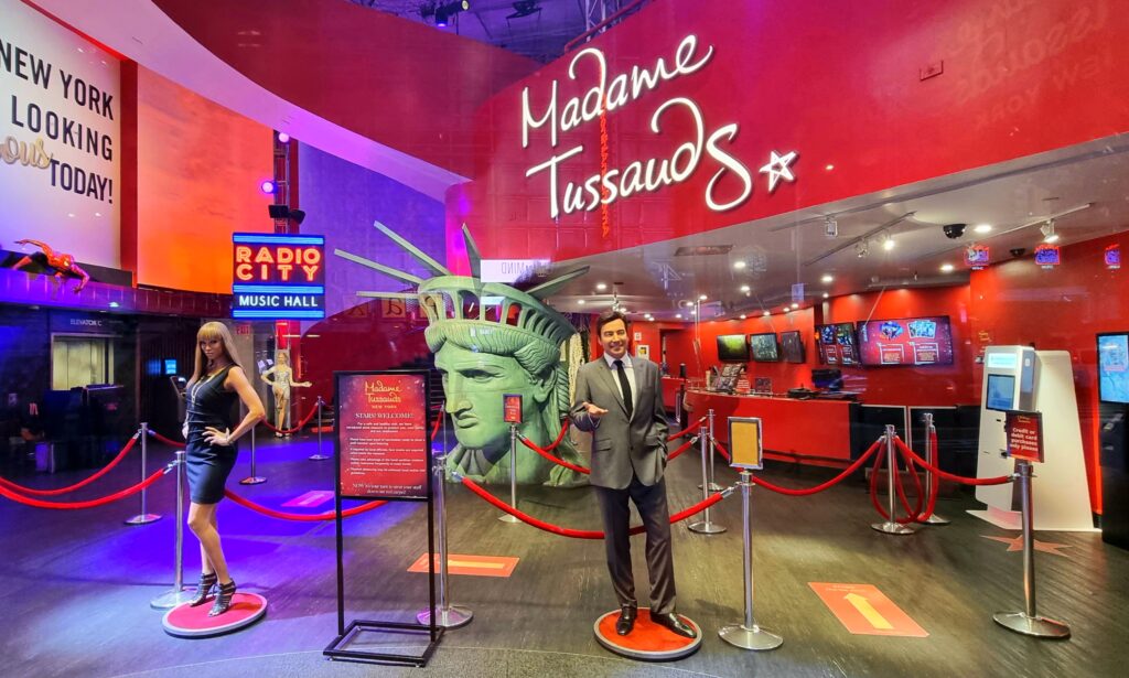 Madame Tussaud's museum in times square