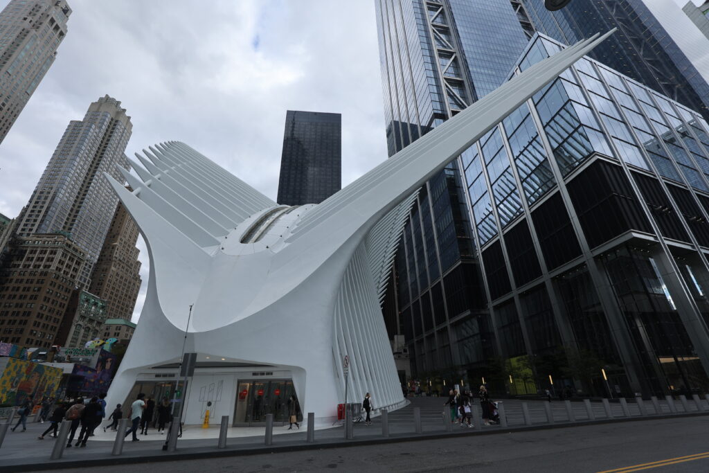 World trade center transportation hub