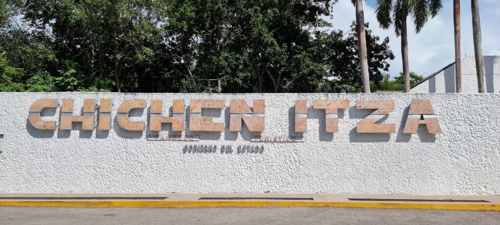 Chichen Itza Signboard