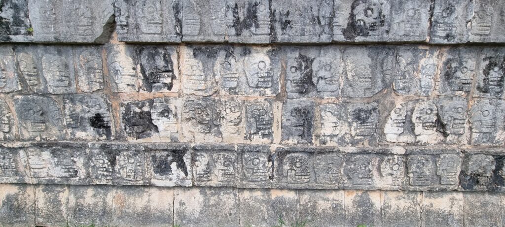 Wall of Chichen Itza