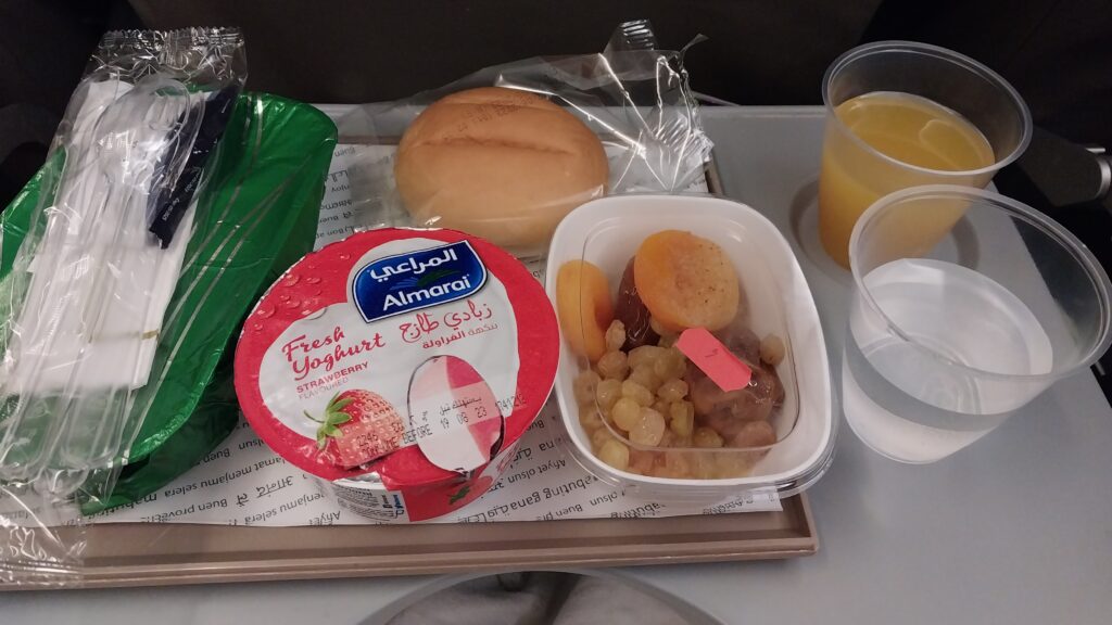 Food in Saudi Arabian Airlines