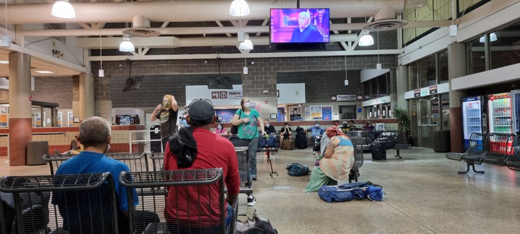 Greyhound Bus Terminal in Phoenix