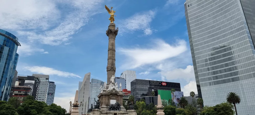 El Angel in Mexico City